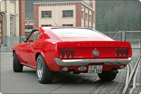 1969 Ford Mustang Mach 1 428 Cobra Jet