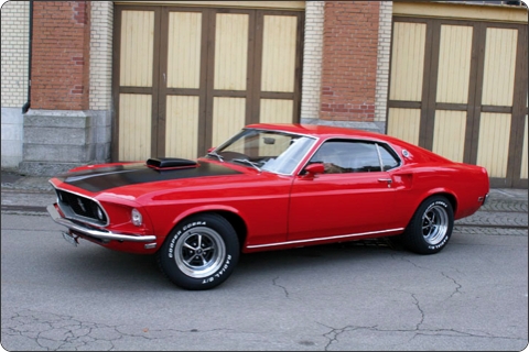 1969 Ford Mustang Mach 1 428 Cobra Jet